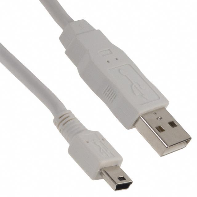 Molex Connector Corporation - 88732-8600 - CABLE USB 2.0 A-MINI B 1M WHITE