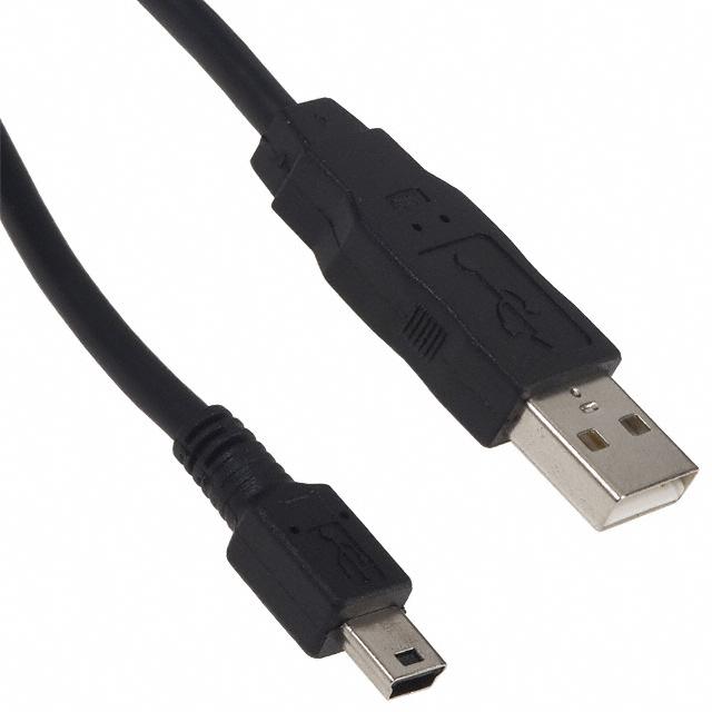 Molex, LLC - 0887328602 - CABLE USB 2.0 A-MINI B 1M BLACK
