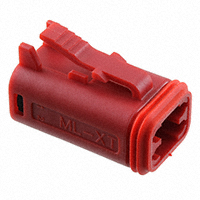 Molex, LLC - 093445-3209 - 4CCT MLXT PLUG RED W LARGE SEAL