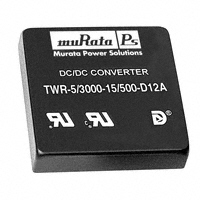 Murata Power Solutions Inc. - TWR-5/3000-15/500-D48A-C - CONV DC/DC TRI OUT 5,15,-15V