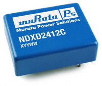 Murata Power Solutions Inc. - NDXD1215C - CONV DC/DC 7.5W 12VIN 15VOUT DIP