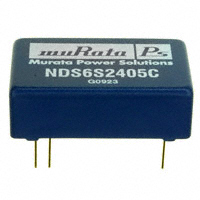 Murata Power Solutions Inc. - NDS6S2405C - CONVERT DC/DC 6W 24-5V SNGL T/H