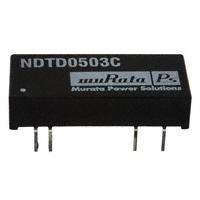 Murata Power Solutions Inc. - NDTD0503C - CONV DC/DC 3W 5VIN 3.3VOUT DIP24