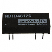 Murata Power Solutions Inc. - NDTD4812C - CONV DC/DC 3W 48VIN 12VOUT DIP24