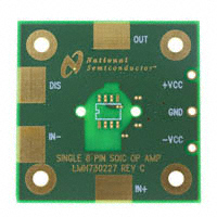 Texas Instruments - LMH730227/NOPB - BOARD EVALUATION FOR SOIC PKG