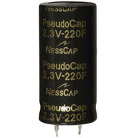 NessCap Co Ltd - PSHLR-0220C0-002R3 - CAP 220F -10% +20% 2.3V T/H