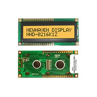 Newhaven Display Intl - NHD-0216K1Z-FSA-GBW-L - LCD MOD CHAR 2X16 AMB TRANSFL