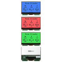 Newhaven Display Intl - NHD-C12864A1Z-FS(RGB)-FBW-HT1 - LCD COG GRAPH 128X64 RGB BKLT