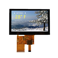 Newhaven Display Intl - NHD-4.3-480272EF-ASXV#-CTP - LCD TFT 480X272 HIGH BRIGHT