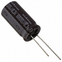 Nichicon - UPJ0J682MHD - CAP ALUM 6800UF 20% 6.3V RADIAL