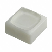 NKK Switches - AT4076BB - CAP TACTILE SQUARE WHITE