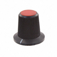 NKK Switches - AT4104C - SWITCH KNOB LARGE ROTARY RED