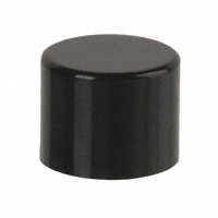 NKK Switches - AT475A - CAP PUSHBUTTON ROUND BLACK