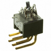 NKK Switches - M2022TXG30 - SWITCH ROCKER DPDT 0.4VA 28V
