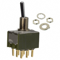 NKK Switches - M2032SS1G03 - SWITCH TOGGLE 3PDT 0.4VA 28V