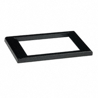 NKK Switches - AT206A - BEZEL BLACK FOR LW SERIES
