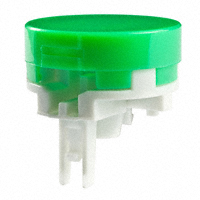 NKK Switches - AT4017F - CAP PUSHBUTTON ROUND GREEN