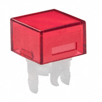 NKK Switches - AT4031CC - CAP PUSHBUTTON SQUARE RED