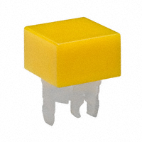 NKK Switches - AT4035E - CAP PUSHBUTTON SQUARE YELLOW