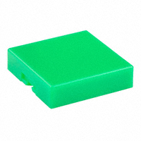 NKK Switches - AT4073F - CAP PUSHBUTTON SQUARE GREEN