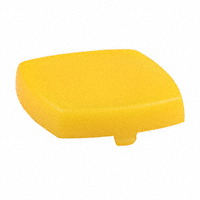NKK Switches - AT4077E - CAP TACTILE SQUARE YELLOW