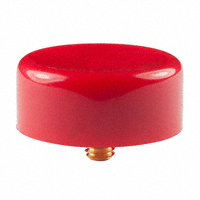 NKK Switches - AT412C - CAP PUSHBUTTON ROUND RED