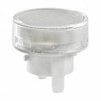 NKK Switches - AT4132JB - CAP PUSHBUTTON ROUND CLEAR/WHITE