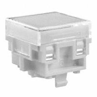 NKK Switches - AT4176JB - CAP PUSHBUTTON SQUARE CLEAR/WHT