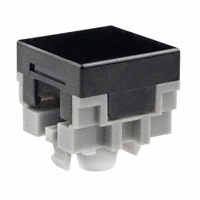 NKK Switches - AT484A - CAP PUSHBUTTON SQUARE BLACK