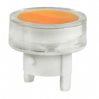 NKK Switches - AT490JD - CAP PUSHBUTTON ROUND CLR/AMBER