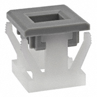 NKK Switches - AT531H - PANEL MNT FOR SGL/DBL POLE GRAY