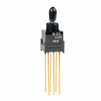 NKK Switches - B23JW-JA - SWITCH TOGGLE DPDT 0.4VA 28V