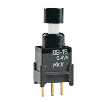 NKK Switches - BB15AP-FA - SWITCH PUSH SPDT 0.4VA 28V