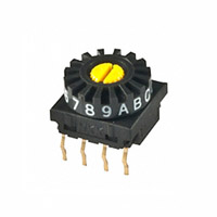 NKK Switches - FR01SC16P - SW ROTARY DIP HEX COMP 100MA 5V