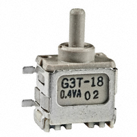 NKK Switches - G3T18AH - SWITCH TOGGLE SPDT 0.4VA 28V