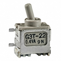 NKK Switches - G3T22AH - SWITCH TOGGLE DPDT 0.4VA 28V