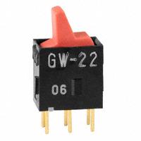 NKK Switches - GW22LCP - SWITCH ROCKER DPDT 0.4VA 28V