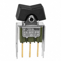 NKK Switches - M2018TXG15-DA - SWITCH ROCKER SPDT 0.4VA 28V