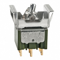 NKK Switches - M2022TJG01 - SWITCH ROCKER DPDT 0.4VA 28V