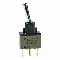 NKK Switches - M2T15SA5G03 - SWITCH TOGGLE SPDT 0.4VA 28V