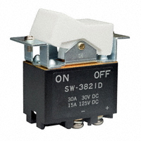 NKK Switches - SW3821D/UC - SWITCH ROCKER DPST 30A 30V