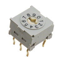 NKK Switches - NDFR10P - SWITCH ROTARY DIP BCD 100MA 5V