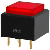 NKK Switches - UB15SKG035C-CC - SWITCH PUSH SPDT 0.4VA 28V