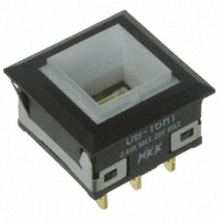NKK Switches - UB16KKG015D - SWITCH PUSH SPDT 0.4VA 28V