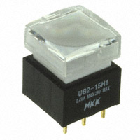 NKK Switches - UB215SKG035C-1JB - SWITCH PUSH SPDT 0.4VA 28V