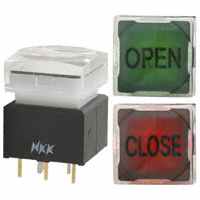 NKK Switches - UB215SKG036CF-4J04 - SWITCH PUSH SPDT 0.4VA 28V