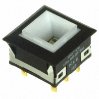 NKK Switches - UB26KKG016B - SWITCH PUSH DPDT 0.4VA 28V