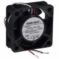 NMB Technologies Corporation - 1606KL-05W-B59-L00 - FAN AXIAL 40X15MM 24VDC WIRE