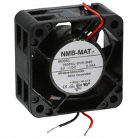 NMB Technologies Corporation - 1608KL-01W-B40-L00 - FAN AXIAL 40X20MM BALL 5VDC WIRE