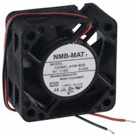 NMB Technologies Corporation - 1608KL-01W-B50-L00 - FAN AXIAL 40X20MM BALL 5VDC WIRE